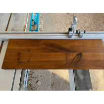 Eiche gedämpft, ähnlich Nussbaum, Treppenstufe, Trittstufe, Holzstufe, Baumkante, Massivholz, 90x28x4cm